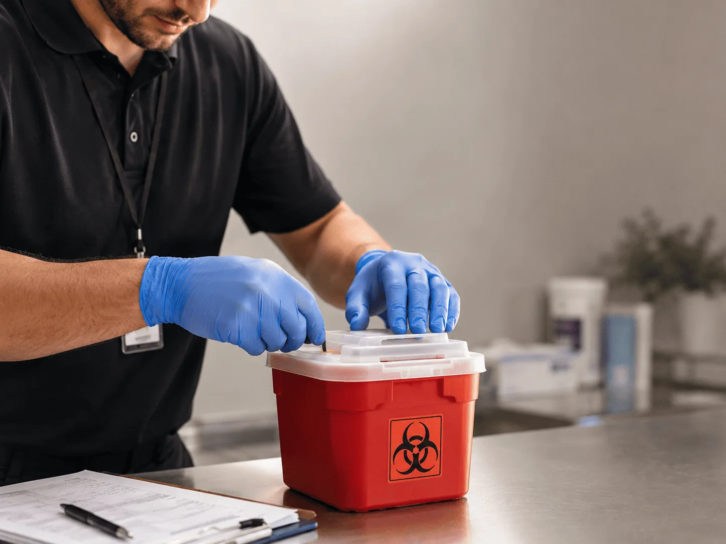 Why choose Sharps Waste Disposal in Horntown, VA